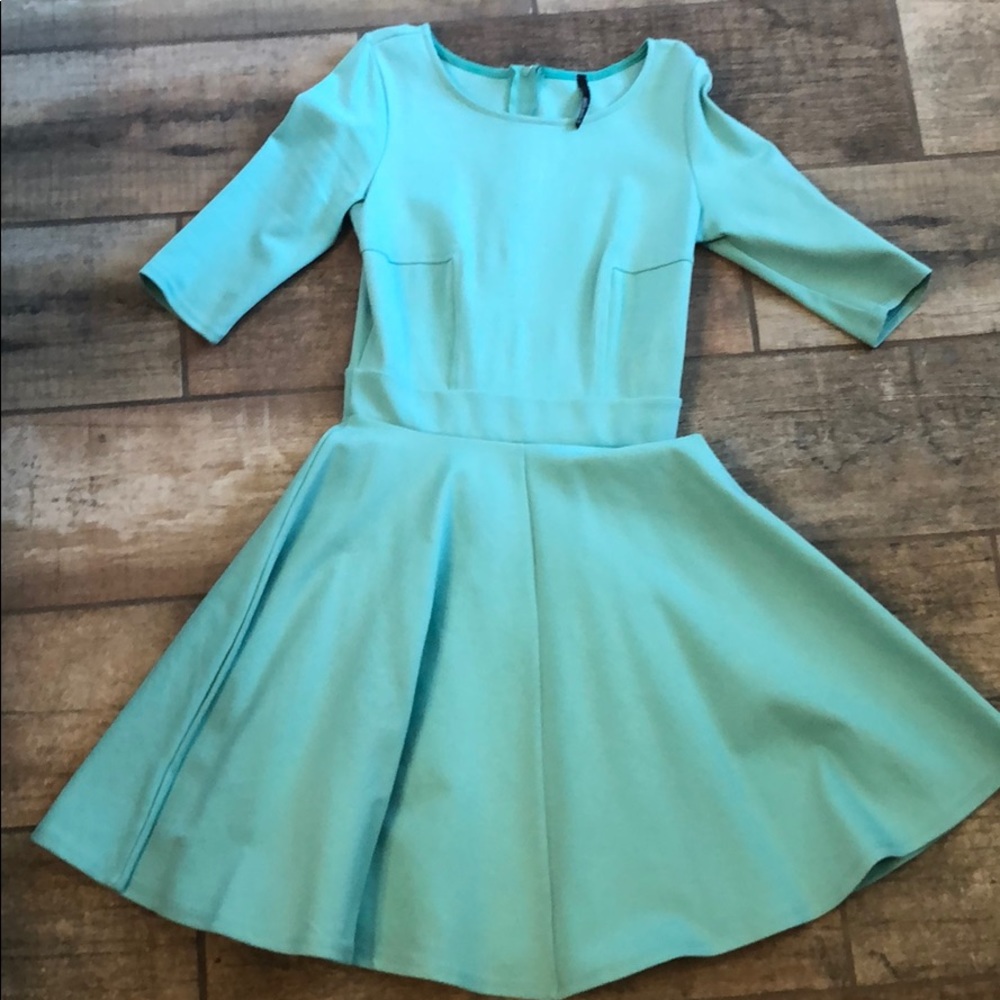Lulus turquoise/mint green dress